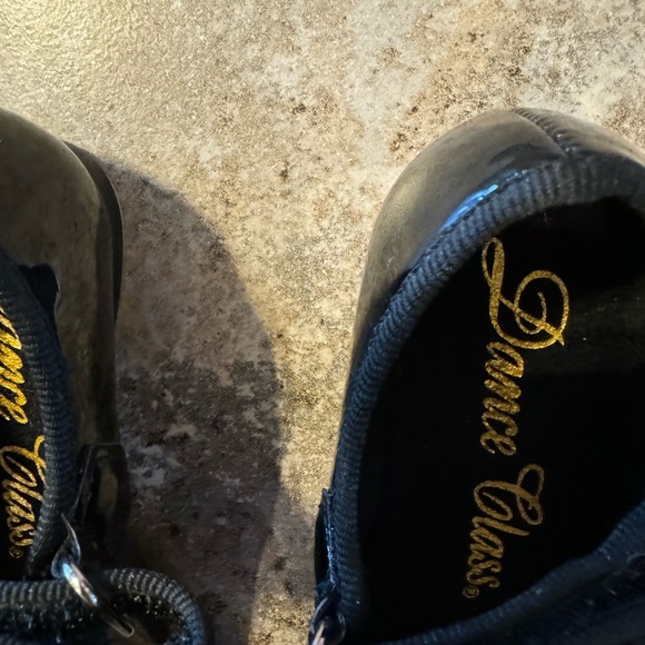 Dance Class Mary Jane Strap TAP SHOES MJ100 Black Youth Size 7 - Picture 2 of 8